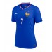 Maillot de foot France Antoine Griezmann #7 Domicile vêtements Femmes Europe 2024 Manches Courtes